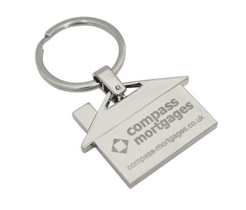 House Shaped Keyring